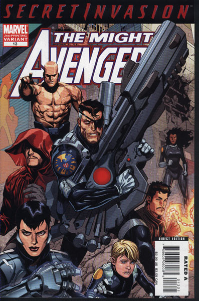 Image: Mighty Avengers #13 (2nd Print Variant Cover)