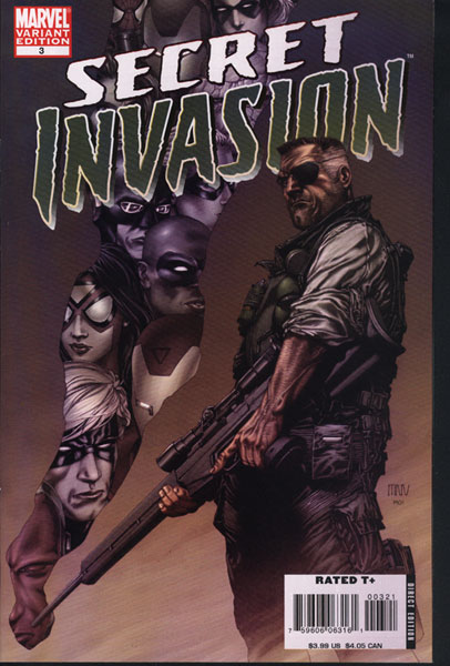Image: Secret Invasion #3 (McNivin Variant Cover)