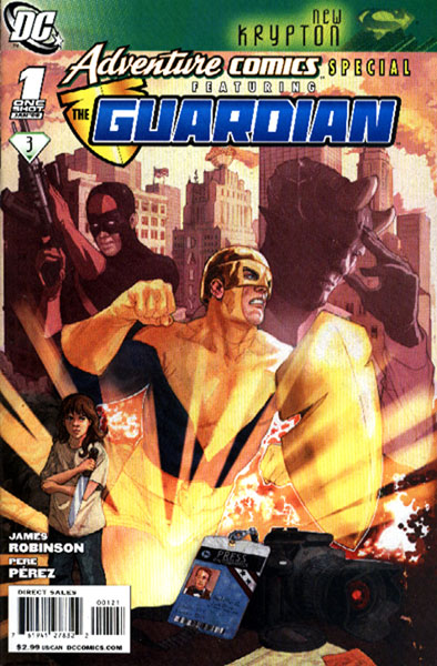 Image: Adventure Comics Special Featuring the Guardian #1 (Variant Cover)