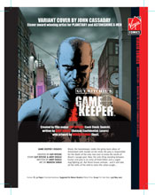 Image: Gamekeeper #3 (John Cassaday cover)