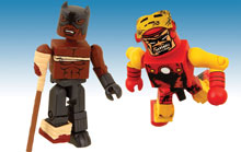 Image: Marvel Minimates: Zombies Iron Man & Black Panther PX 2-Pack 