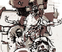 Image: Zombies vs. Robots vs. Amazons #2