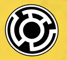 Image: Sinestro Corps Symbol: Gold T-Shirt  (XL)