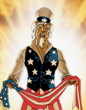 Image: Uncle Sam and the Freedom Fighters #8