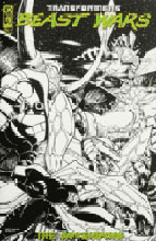 Image: Transformer-Beast Wars Ascending #3 (B&W Retailer incentive Cover A)