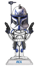 Image: Star Wars: Clone Wars Bobblehead - Captain Rex 