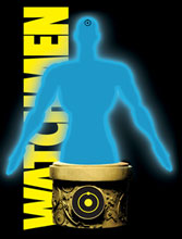 Image: Watchmen Cold-Cast Porcelain Bust: Dr. Manhattan 