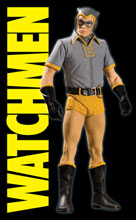 Image: Watchmen Movie Action Figure: Nite Owl  (Classic)