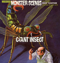 Image: Moebius Monster Scenes Snap Together Model Kit: Giant Insect 