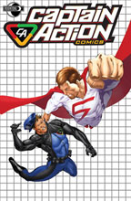 Image: Captain Action Comics #3 (Mychaels Modern cover)