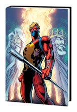 Image: Captain Britain By Alan Moore & Alan Davis Omnibus HC  (Davis variant cover)