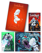 Image: Lady Death #19 (variant covers set)