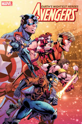 Image: Avengers #65 (variant '90s Avengers Assemble connecting cover - Lubera) - Marvel Comics