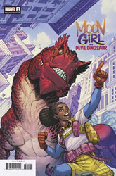 Image: Moon Girl and Devil Dinosaur #1 (variant cover - Bradshaw)  [2022] - Marvel Comics