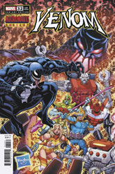 Image: Venom #32 (variant Micronauts cover - Nick Bradshaw) - Marvel Comics