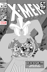 Image: Amazing Spider-Man #49 (incentive 1:100 Disney What If? cover - Giada Perisonotto B&W) - Marvel Comics