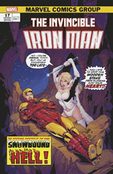 Image: Invincible Iron Man #17 (variant Vampire cover - Giuseppe Camuncoli) - Marvel Comics