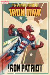 Image: Invincible Iron Man #19 (variant Iron Patriot cover - Rod Reis) - Marvel Comics