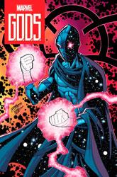 Image: G.O.D.S. #8 (variant Cosmic Homage cover - Ron Lim) - Marvel Comics