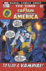 Image: Captain America #8 (variant Vampire cover - David Yardin) - Marvel Comics