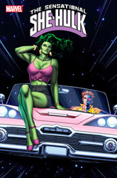 Image: Sensational She-Hulk #8 (variant cover - Andres Genolet) - Marvel Comics