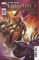 Image: Star Wars: Phantom Menace 25th Anniversary Special #1 (incentive 1:25 cover - Mateus Manhanini) - Marvel Comics