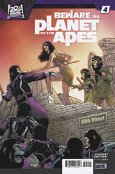 Image: Beware the Planet of the Apes #4 (variant cover - Ramon Rosanas) - Marvel Comics