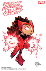 Image: Scarlet Witch #1 (variant Skottie Young's Big Marvel cover -) - Marvel Comics