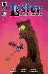 Image: Lester of Lesser Gods #3 (cover A - Kendall) - Dark Horse Comics