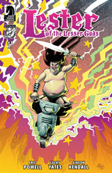 Image: Lester of Lesser Gods #3 (cover B - Powell) - Dark Horse Comics