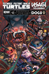 Image: Teenage Mutant Ninja Turtles / Usagi Yojimbo: Wherewhen #4 (cover C incentive 1:10 - Myer)  [2023] - IDW Publishing