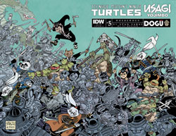 Image: Teenage Mutant Ninja Turtles / Usagi Yojimbo: Wherewhen #5 (cover A - Sakai)  [2023] - IDW Publishing