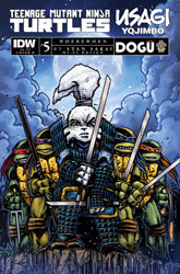 Image: Teenage Mutant Ninja Turtles / Usagi Yojimbo: Wherewhen #5 (cover B - Eastman) - IDW Publishing
