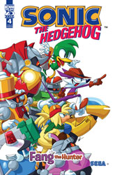 Image: Sonic the Hedgehog: Fang Hunter #4 (cover B - McGrath) - IDW Publishing