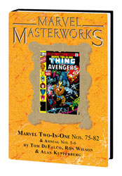 Image: Marvel Masterworks Vol. 356: Marvel Two-in-One Nos. 75-82 & Annual Nos. 5-6 HC  - Marvel Comics