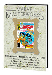 Image: Marvel Masterworks: Amazing Spider-Man Vol. 26 HC  (variant DM cover - Ron Frenz) - Marvel Comics