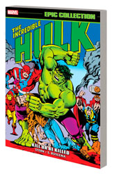 Image: Incredible Hulk Epic Collection Vol. 09: Kill or be Killed SC  - Marvel Comics
