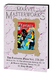 Image: Marvel Masterworks: Fantastic Four Vol. 26 HC  (variant DM cover - John Byrne) (365) - Marvel Comics