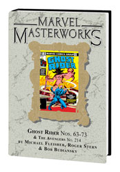 Image: Marvel Masterworks Ghost Rider Vol. 06 HC  (variant DM cover - Bob Budiansky) - Marvel Comics