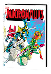 Image: Micronauts Original Marvel Years Omnibus Vol. 01 HC  (variant DM cover - Guice) - Marvel Comics