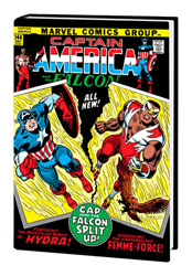 Image: Captain America Omnibus Vol. 02 HC  (new printing) (variant DM cover - John Romita Sr.) - Marvel Comics