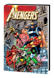 Image: Avengers Busiek Perez Omnibus Vol. 02 HC  (new printing) (variant DM cover - Perez) - Marvel Comics