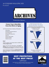 Image: Archives Sleeves: Magazine  (9x12) (50)