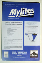 Image: Mylites Sleeves: Silver/Golden Age Size  (7-3/4x10-3/4) (100)