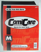 Image: Backing Boards: All-White Magazine Size  (50)