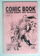 Image: BLP Comic Book Cover Sheet Art Boards  (12)
