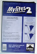 Image: Mylites2 Sleeves: Gold Size  (8x10-3/4) (50)
