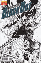 Image: Black Bat #2  (25-copy Tan B&W incentive cover - 02061)