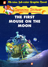 Image: Geronimo Stilton Vol. 14: The First Mouse on The Moon HC  - Papercutz