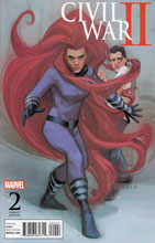 Image: Civil War II #2 (variant cover - Noto Medusa) - Marvel Comics